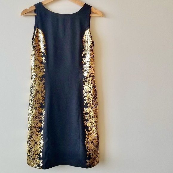 Host Pick Vero Moda Women's Statement Dress Gold - Picture 1 of 10